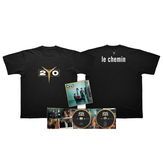 PACK DOUBLE CD "LE CHEMIN - 20 ANS" + T-SHIRT